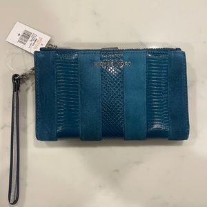 Wristlet with card holder inside